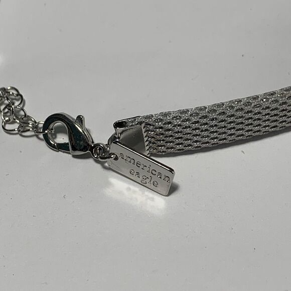 American Eagle Silver Choker - Picture 4 of 5